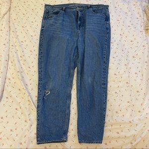 Gently worn high waisted jeans